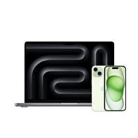 Zestaw MacBook Pro 14'' + iPhone 15