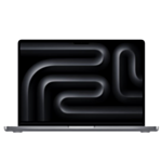 14-inch MacBook Pro: Apple M3 chip with 8‑core CPU and 10‑core GPU, 512GB SSD - Space Grey 
